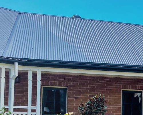 Home page CTA Box image, Metal roof closeup 2