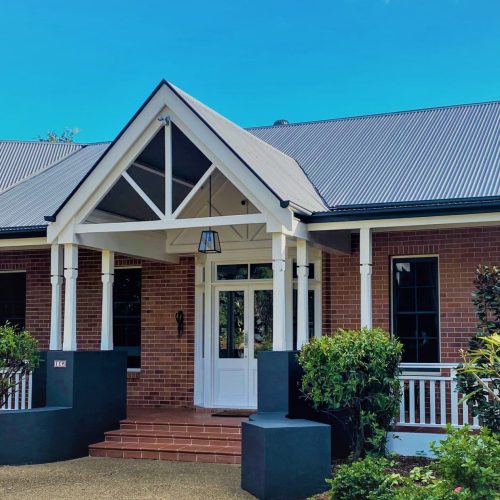 Home page CTA Box image, Metal roof closeup